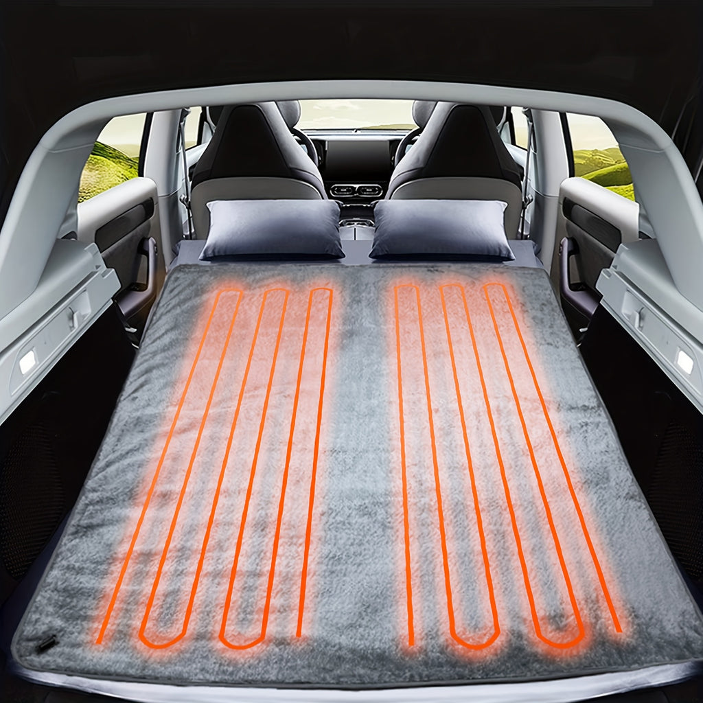 [Heated Blanket, 100x75cm] Machine Washable 12 Volt Electric Heated Blanket for Car, Truck, SUV, RV - 100x75cm
